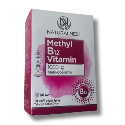 Naturalnest Methyl B12 Sprey 10 ml