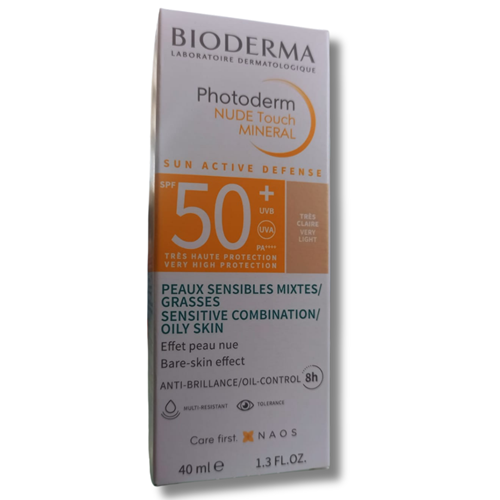 Bioderma Photoderm Nude Touch Very Light SPF50+ 40 ml