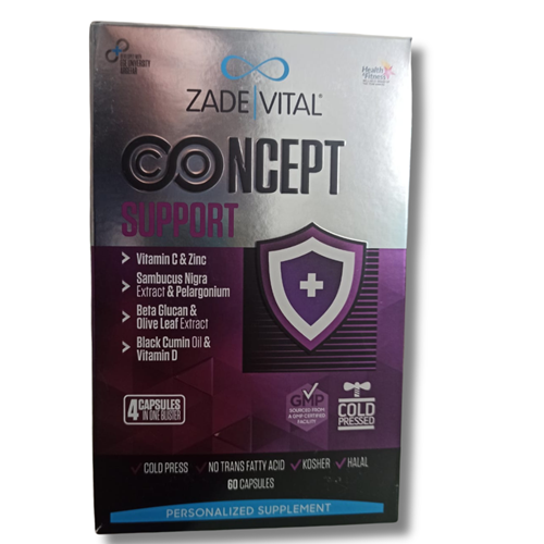 Zade Vital Concept Support 60 Kapsül