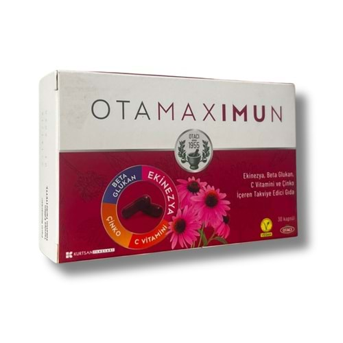 Otacı Otamaximun Beta Glukan + Çinko + C Vitamini 30 Kapsül