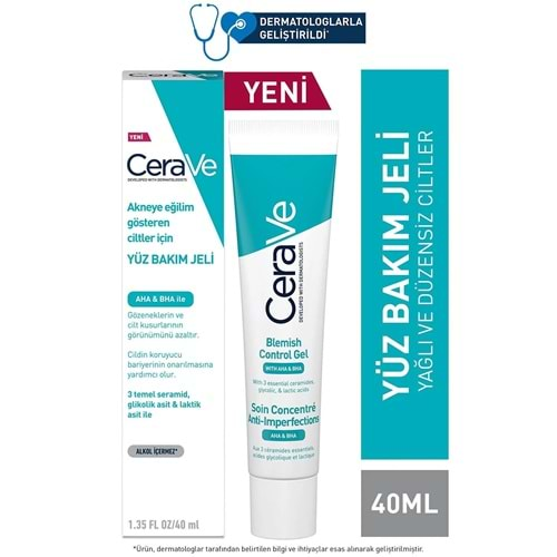 Cerave Akneye Eğilimli Ciltler İçin Yüz Bakım Jeli 40 ml