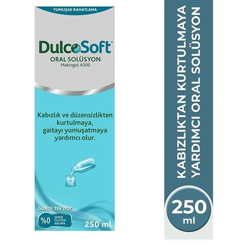 Dulcosoft Oral Solüsyon Makrogol 4000 250 ml