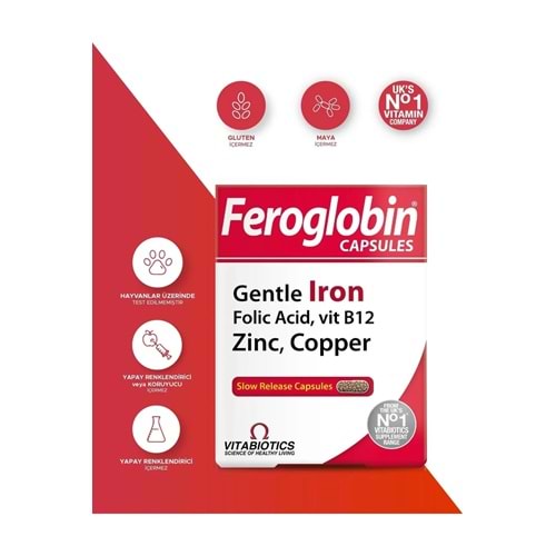 Feroglobin 30 Kapsül