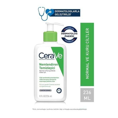 Cerave Hydrating Cleanser Normal & Kuruya Dönük Ciltler İçin 236 ml