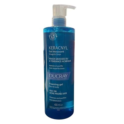 Ducray Keracnyl Foaming Gel 400 ml