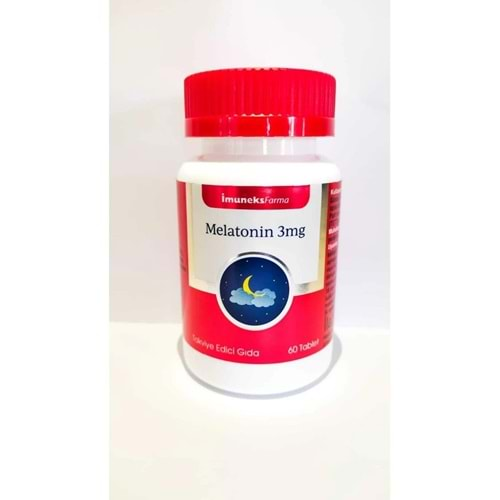 İmuneks Farma Melatonin 3 mg 60 Tablet