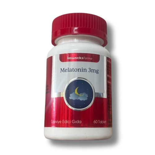 İmuneks Farma Melatonin 3 mg 60 Tablet