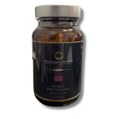 Norwegian Health Omega-3 60 Kapsül