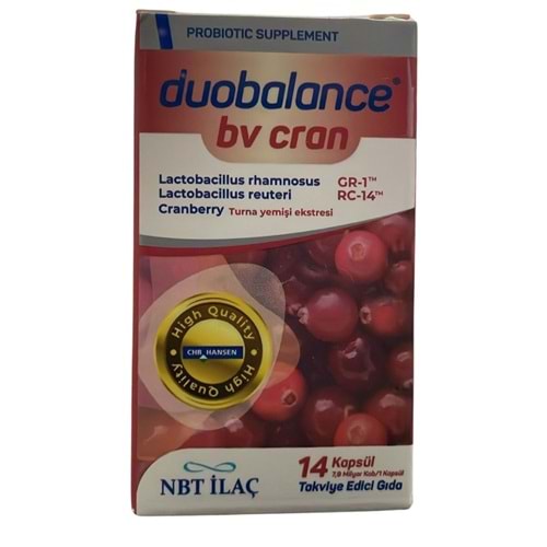 Duobalance BV Cran 14 Kapsül
