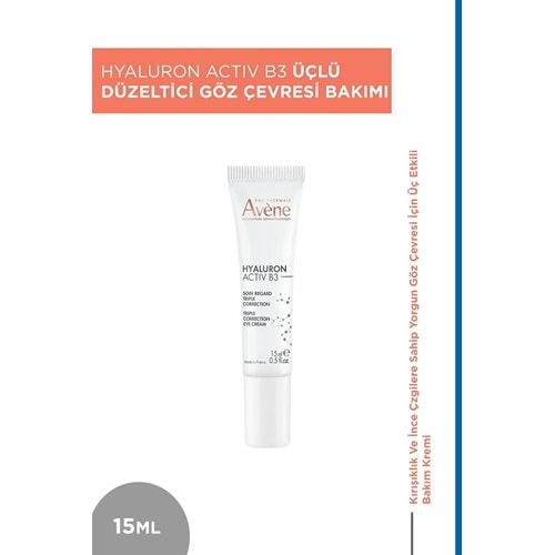 Avene Hyaluron Activ B3 Üçlü Düzeltici Gözaltı Kremi 15 ml