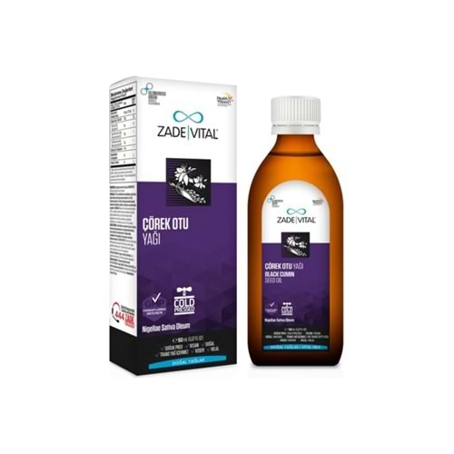 Zade Vital Çörek Otu Yağı 150 ml