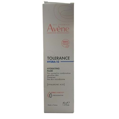 Avene Tolerance Hydra-10 Hydrating Fluide 40 ml