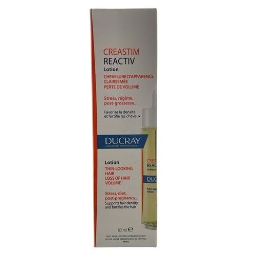 Ducray Creastim Reactiv Lotion Zayıf ve Hacim Kaybetmiş Saçlar İçin Losyon 60 ml