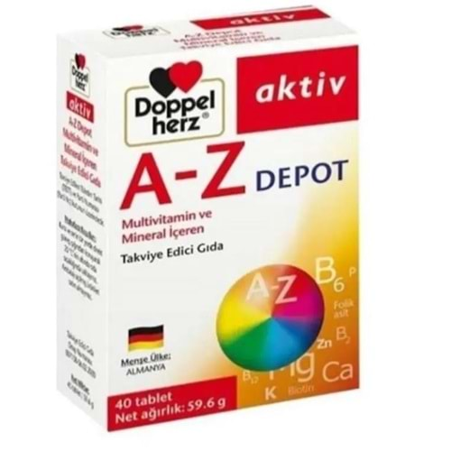 Doppelherz Aktiv A-Z Depot Multivitamin 40 Tablet