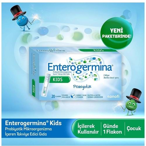 Enterogermina Kids 5 ml 20 Flakon