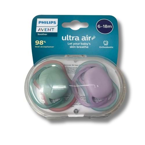 Avent Ultra Air SCF085/16 6-18 Ay Desensiz Emzik