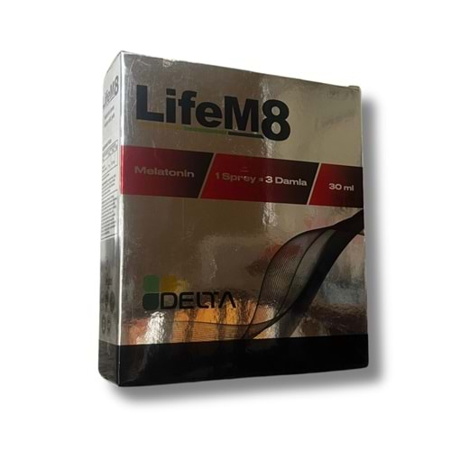 Lifem8 Melatonin 1 mg Sprey 30 ml