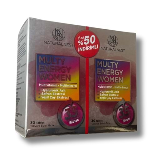 Naturalnest Multi Energy Women 2.si % 50 İndirimli