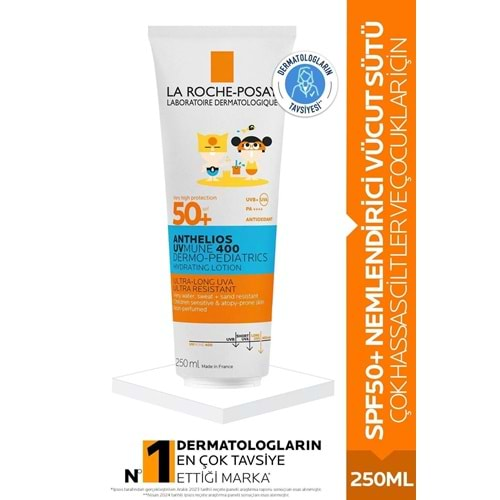 La Roche Posay Anthelios Dermo Pediatrics SPF50+ Peaux Sensibles Sans Parfum 250 ml