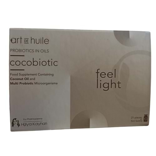 Art De Huile Cocobiotic Probiotic 5 ml 20'li