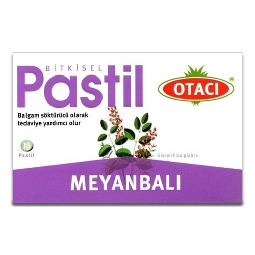 Otacı Meyan Balı Pastil 16 Adet