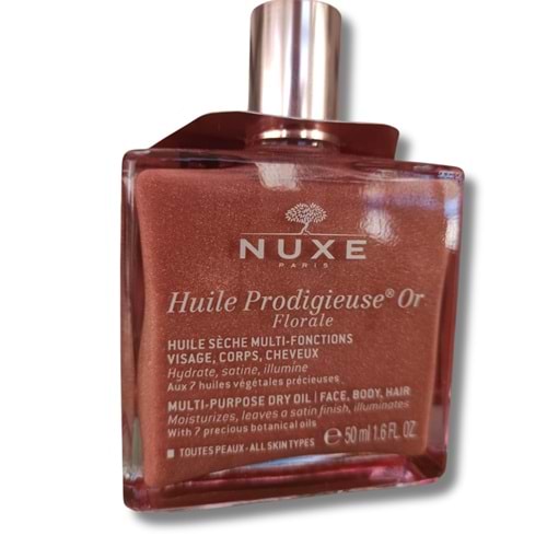 Nuxe Huile Prodigieuse Or Florale 50 ml Çok Amaçlı Kuru Yağ