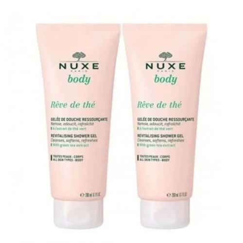 Nuxe Body Reve De The Revitalising Shower Gel 200 ml - 2 Adet