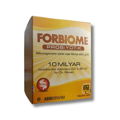 Forbiome Probiyotik 20 Saşe