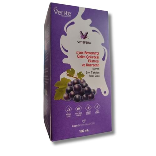 Vitisfera Resveratrol Şurup Orman Meyveleri Aromalı 150 ml