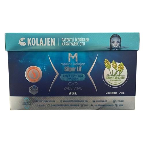 Zade Vital Marine Collagen Süper Lif 28 Saşe