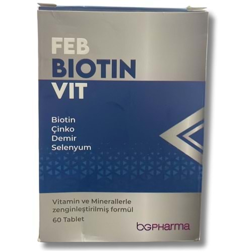 Feb Biotin Vit 60 Tablet