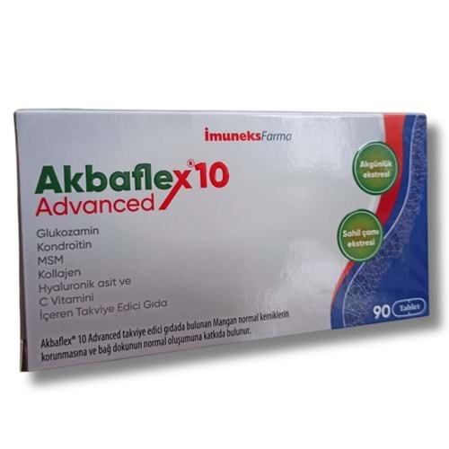 İmuneks Akbaflex10 Advanced 90 Tablet