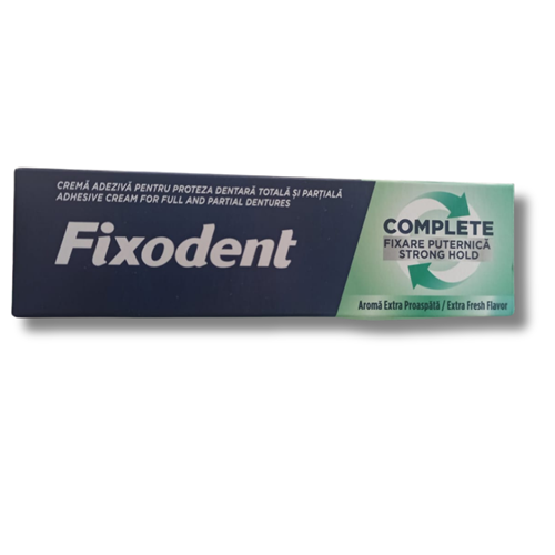 Fixodent Diş Protez Yapıştırıcı Krem Complete Ekstra Ferah 47 gr