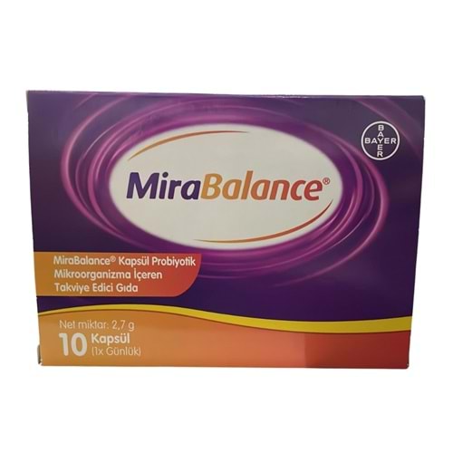 Mirabalance Probiyotik 10 Kapsül
