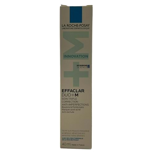 La Roche Posay Effaclar Duo + M Cilt Kusurları Karşıtı Bakım Kremi 40 ml