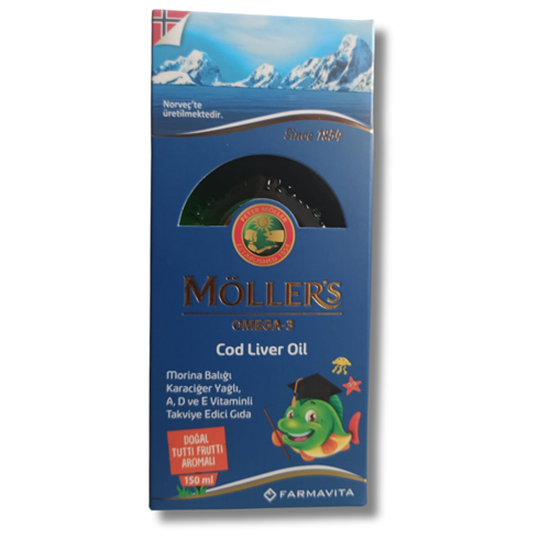 Möller's Omega-3 Balık Yağı Şurubu Tutti Frutti 150 ml