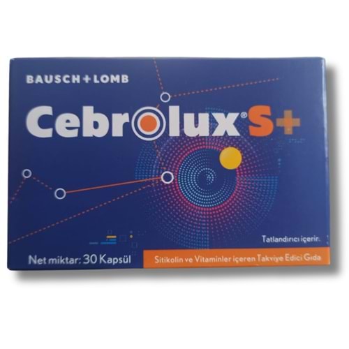 Cebrolux S + Sitikolin Vitamin 30 Kapsül