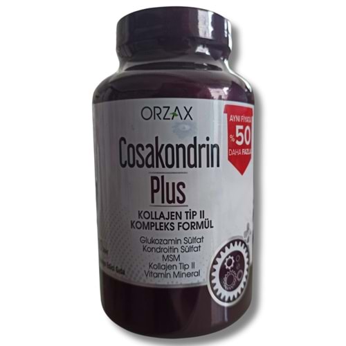 Cosakondrin Plus 90 Tablet - Aynı Fiyata %50 Daha Fazla