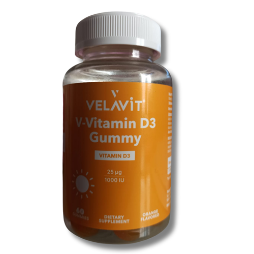 Velavit V Vitamin D3 Gummy 60 Gummies