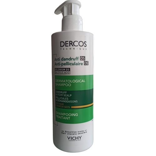 Vichy Dercos Anti Dandruff Kuru Saçlar için Kepek Karşıtı Şampuan 390 ml
