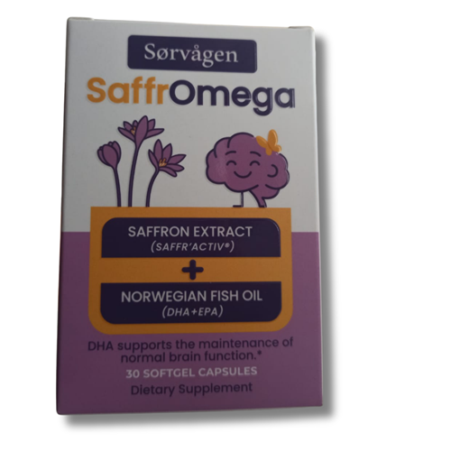 Sorvagen SaffrOmega Safran ve Omega3 30 Yumuşak Kapsül