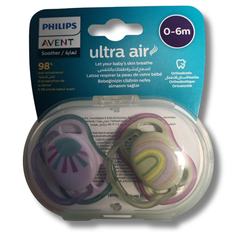 Philips Avent SCF085/59 Ultra Air 0-6 Ay 2'li Kız Emzik