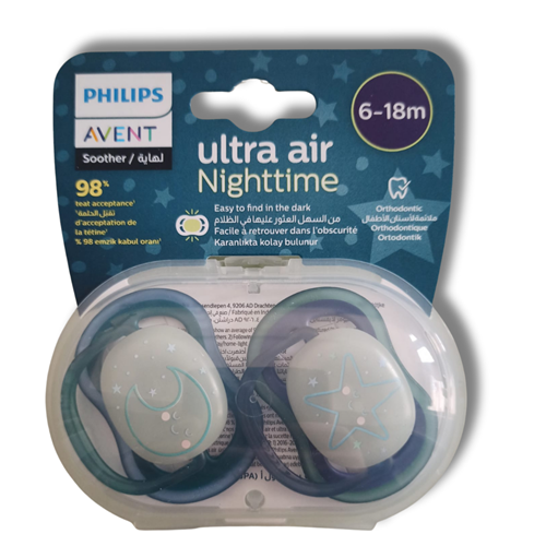 Philips Avent Scf376/13 Ultra Air Nightime 6-18 Erkek Emzik