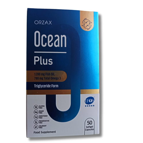 Ocean Plus 1200 mg 50 Softjel Kapsül
