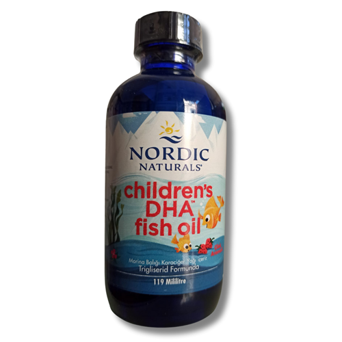Nordic Naturals Children's DHA Çilek Tadı 119 ml