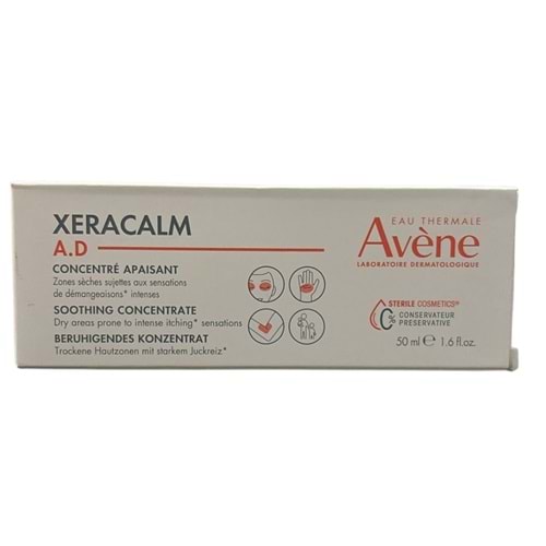 Avene Xeracalm A.D Soothing Concentre 50 ml - Kuruluğa Bağlı Yoğun Kaşıntı Karşıtı Krem
