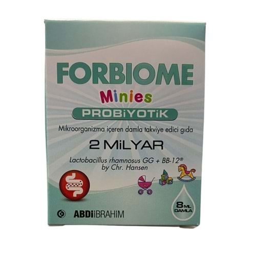 Forbiome Minies Probiyotik Damla 8 ml