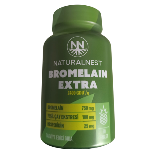 Naturalnest Bromelain Extra 60 Tablet