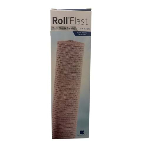 Roll Elast Bandaj Ten Rengi 15cm x 3,5m