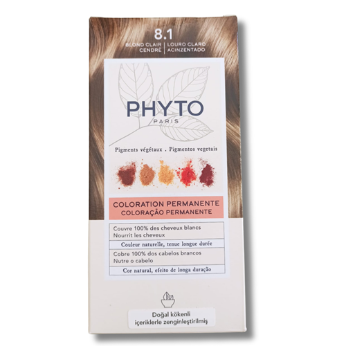 Phyto Color Saç Boyası - 8.1 Küllü Sarı